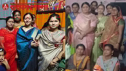 Tope-Ghatges Wife On fild News, Jalna