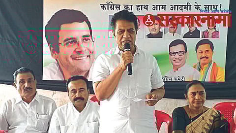 Dr. Sudhir Tambe in Congress Meeting