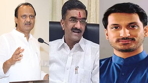 Ajit Pawar, Shambhuraj Desai,