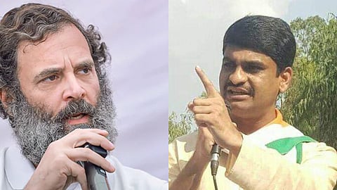 Rahul Gandhi, Hanumant Pawar