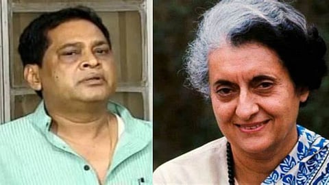 Naba Das, Indira Gandhi