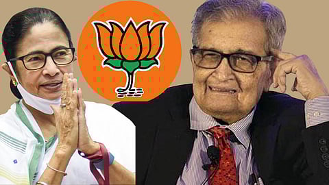 Mamata Banerjee-Amartya Sen