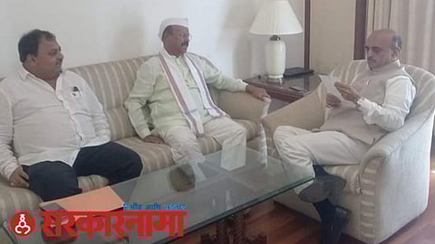 Abdul Sattar Meet Central Minister Dr. Karad News, Aurangabad
