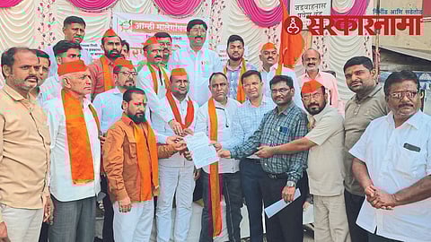 Social Workers agitation in Malegaon