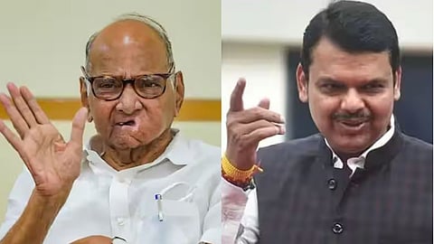 Sharad Pawar, Devendra Fadanavis