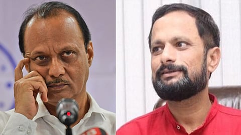Ajit Pawar, Naresh Mhaske