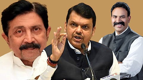 Ramraje Naik-Nimbalkar-Devendra Fadnavis-Ranjitsinh Naik Nimbalkar