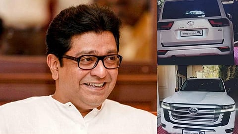 Raj Thackeray's car: