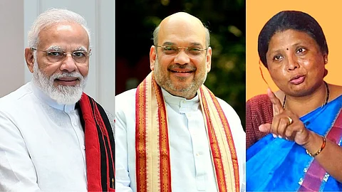 Narendra Modi, Amit Shah, Sushma Andhare