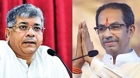 Prakash Ambedkar, uddhav thackeray