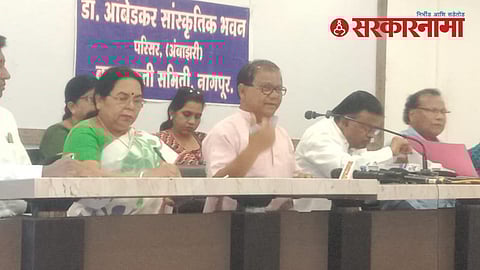 Kishor Gajbhiye with others.