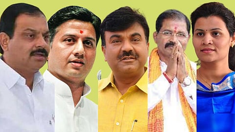 Sanjay Shinde, Ranjit Singh Mohite Patil, Kalyan Kale, Narayan Patil, Rashmi Bagal
