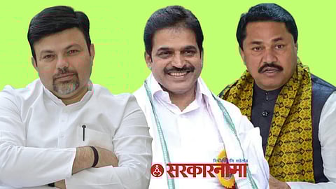 Ashish Deshmukh, K.C. Venugopal and Nana Patole.