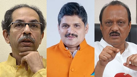 Uddhav Thacherey, Rahul Kalate, Ajit Pawar