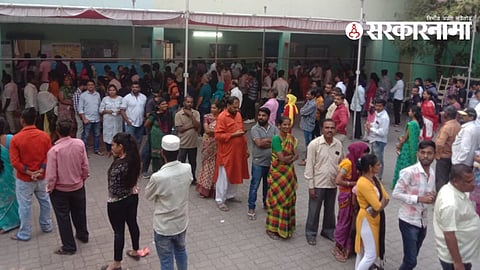 Voters in Chinchwad