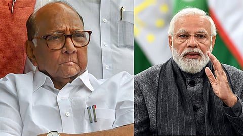 Sharad Pawar & Narendra Modi