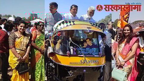 Dada Bhuse with Rikshaw owner