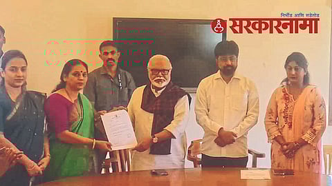 Chhagan Bhujbal & Yogita Aher