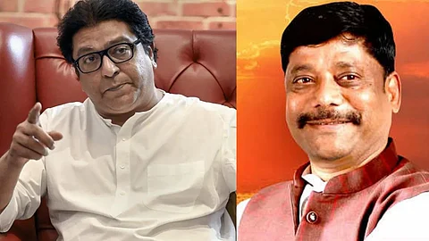 Raj Thackeray and Ravindra Dhangekar