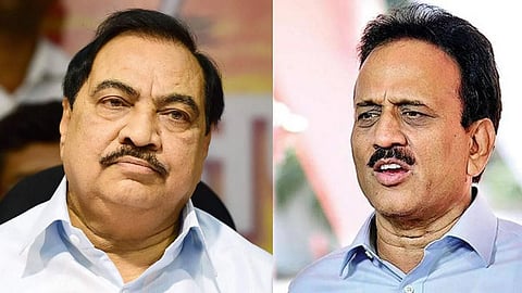 Eknath Khadse, Girish Mahajan