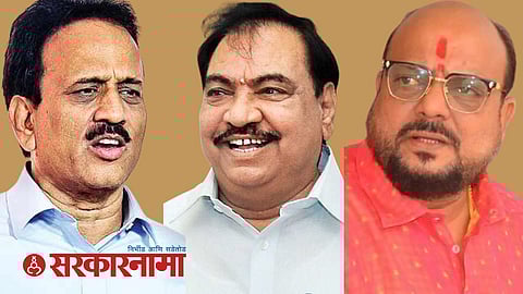 Girish Mahajan, Eknath Khadse & Gulabrao Patil