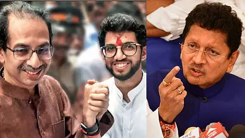 Uddhav Thackeray-Aaditya Thackeray- Deepak Kesarkar
