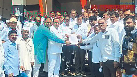 Shivsena Workers at Yeola