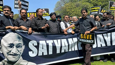 congress black protest