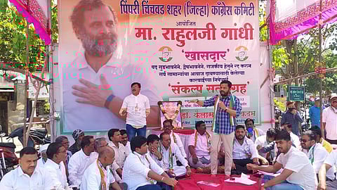 Congress Agitation against BJP