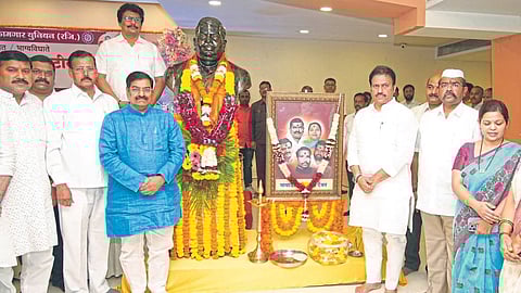 Death anniversary of Annasaheb Patil