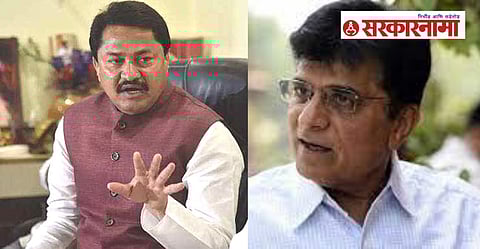 Nana Patole and Kirit Somayya