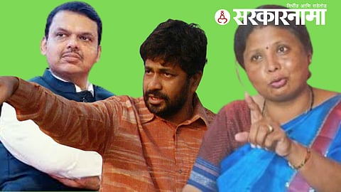 Devendra Fadanvis, Bacchu Kadu and Sushma Andhare