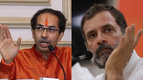 Uddhav Thackeray, Rahul Gandhi