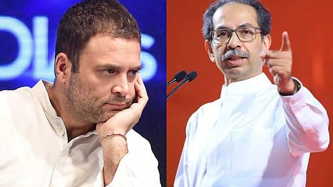 Rahul Gandhi and Uddhav Thackeray