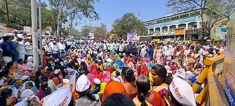 Government Employees on strike