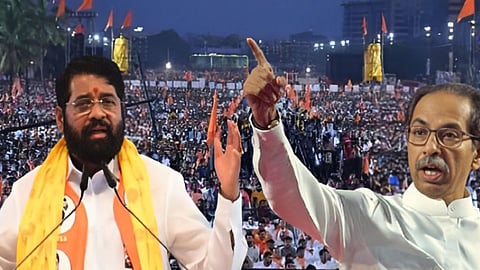 Eknath Shinde and Uddhav Thackeray