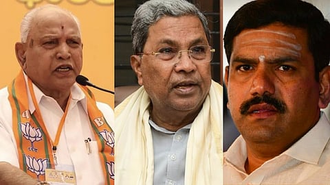 BS Yudiyurappa-Siddaramaiah-vijendra