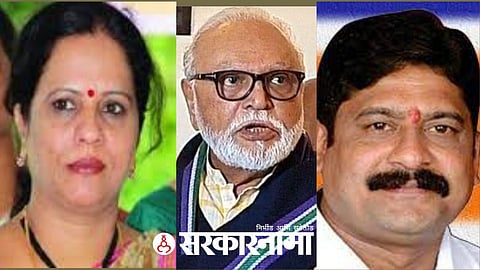 Devyani Pharande, Chhagan Bhujbal & Ashok Murtdak