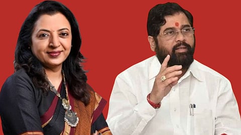 Dr. Manisha Kayande and Eknath Shinde