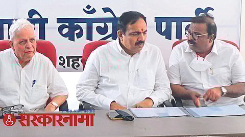 Hemant Takale, Jayant Patil & Sameer Bhujbal