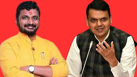 Amol Mitkari and Devendra Fadanvis