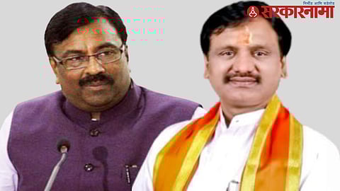 Sudhir Mungantiwar and Ambadas Danve