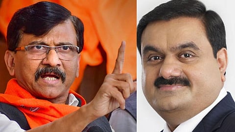 Sanjay Raut ,Gautam Adani