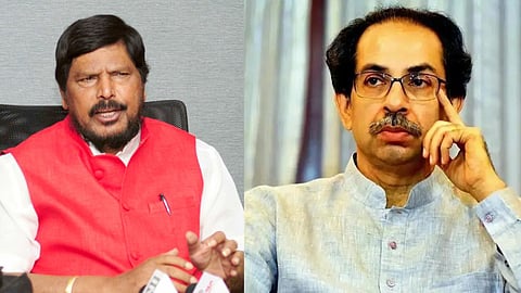 Ramdas Athawale & Uddhav Thackeray
