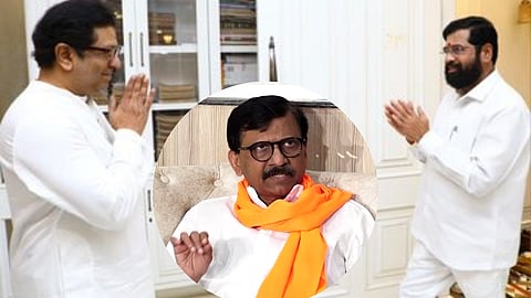 Sanjay Raut On Eknath Shinde - Raj Thackeray