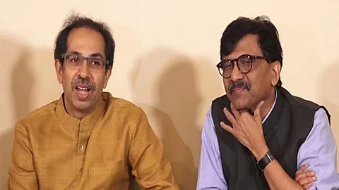 Sanjay Raut and Uddhav Thackeray