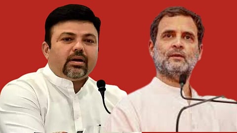 Ashish Deshmukh and Rahul Gandhi