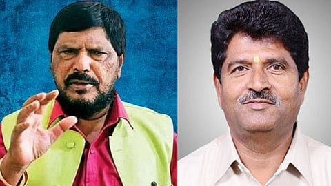 Ramdas Athawale and Sadashiv Lokhande