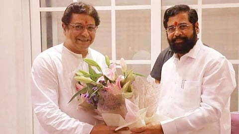 Raj Thackeray and Eknath Shinde
