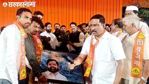 Wai, Khandala People join Shivsena